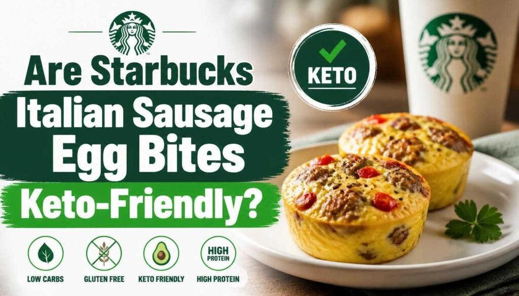 Are Starbucks Italian Sausage Egg Bites Keto-Friendly?