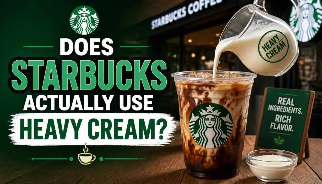 Does Starbucks Actually Use Heavy Cream?
