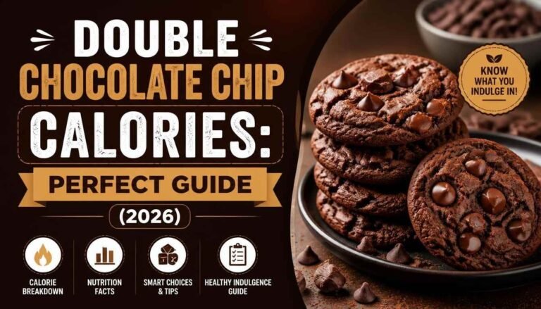 Double Chocolate Chip Calories Perfect Guide (2026)