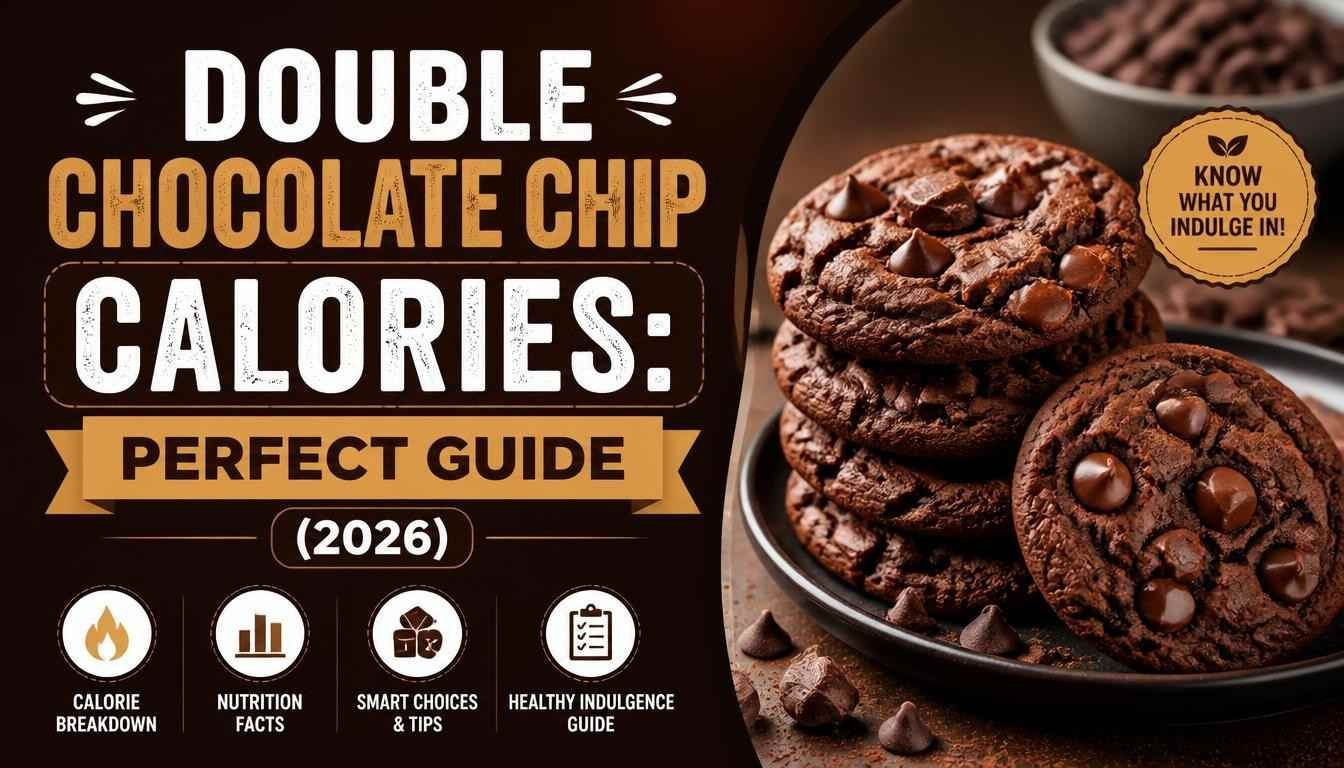 Double Chocolate Chip Calories Perfect Guide (2026)
