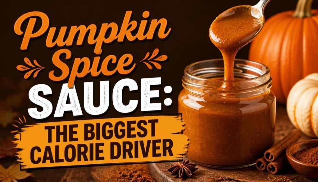 Pumpkin Spice Sauce: The Biggest Calorie Driver
