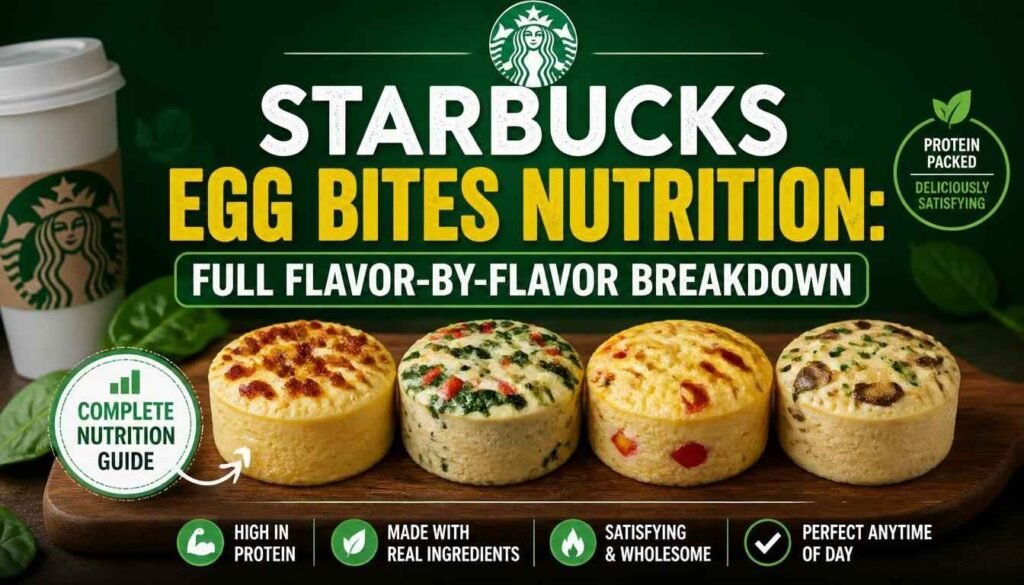Starbucks Egg Bites Nutrition: Full Flavor-by-Flavor Breakdown