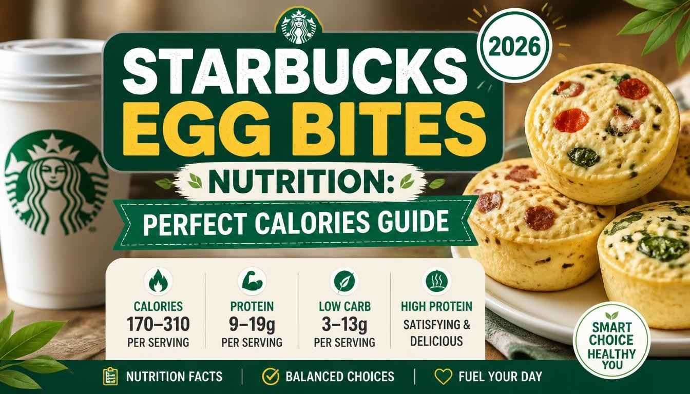 Starbucks Egg Bites Nutrition: Perfect Calories Guide (2026)