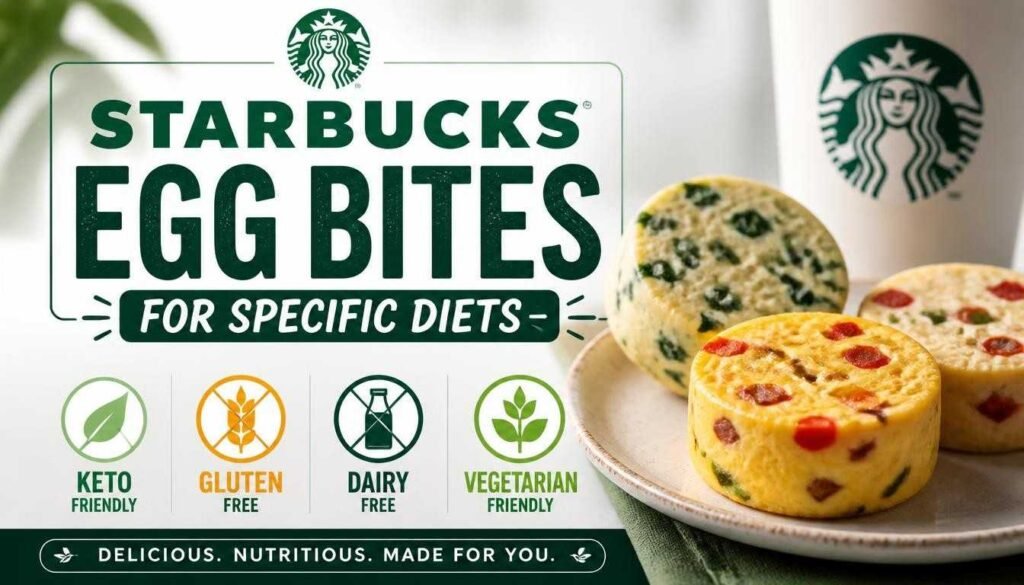 Starbucks Egg Bites for Specific Diets