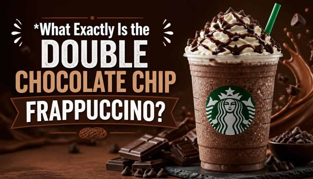 What Exactly Is the Double Chocolate Chip Frappuccino?