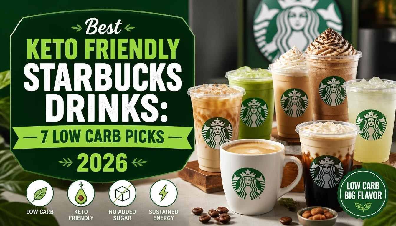 Best Keto Friendly Starbucks Drinks: 7 Low Carb Picks 2026