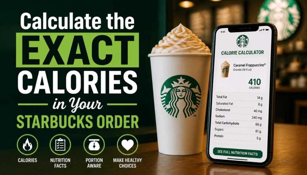 Calculate the Exact Calories in Your Starbucks Order