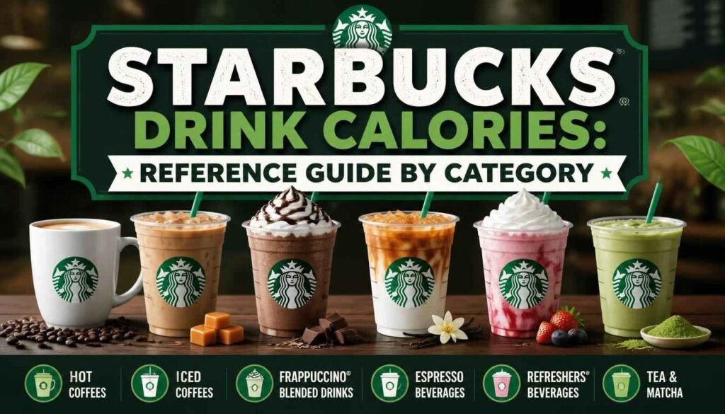 Starbucks Drink Calories: Reference Guide by Category