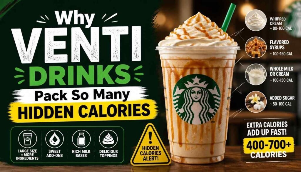 Why Venti Drinks Pack So Many Hidden Calories
